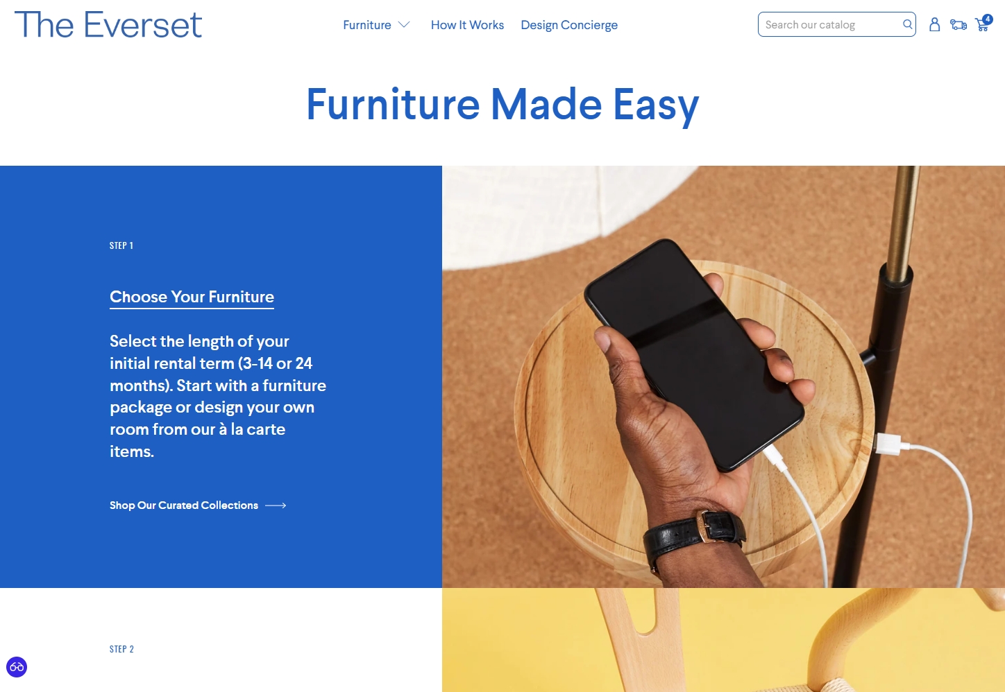 Everset Furniture Made Easy how it works