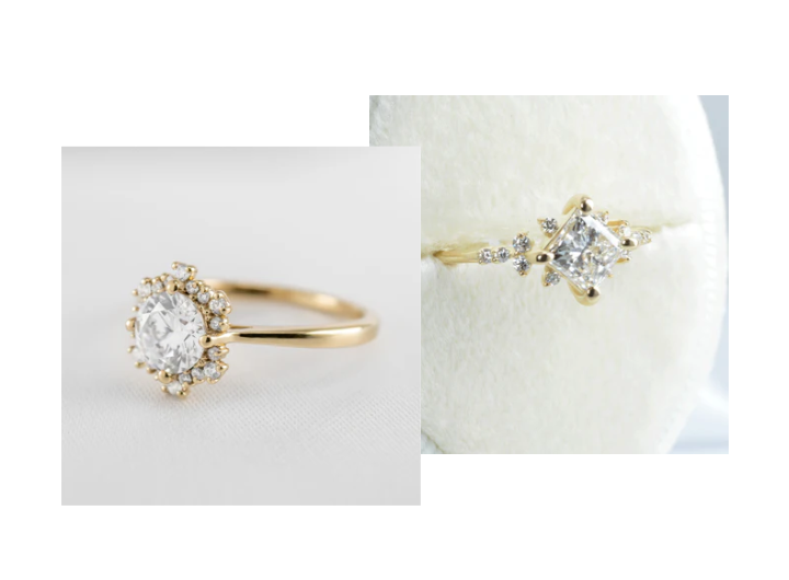 Lisa Robin engagement ring product photography